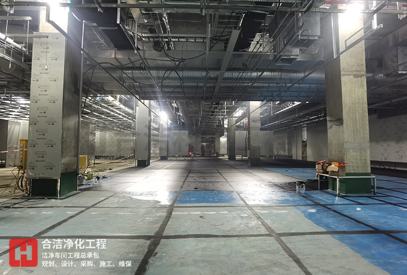 LED柔性屏潔凈廠(chǎng)房建設(shè)
