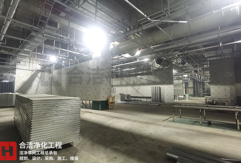 電子潔凈廠房裝修的圖片