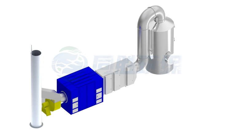海淀卧式废气净化系统/立式废气净化系统